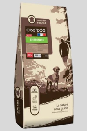 Croquettes Chien Adulte Entretien – Croq’Dog 26/12 Équilibre Quotidien 20 kg